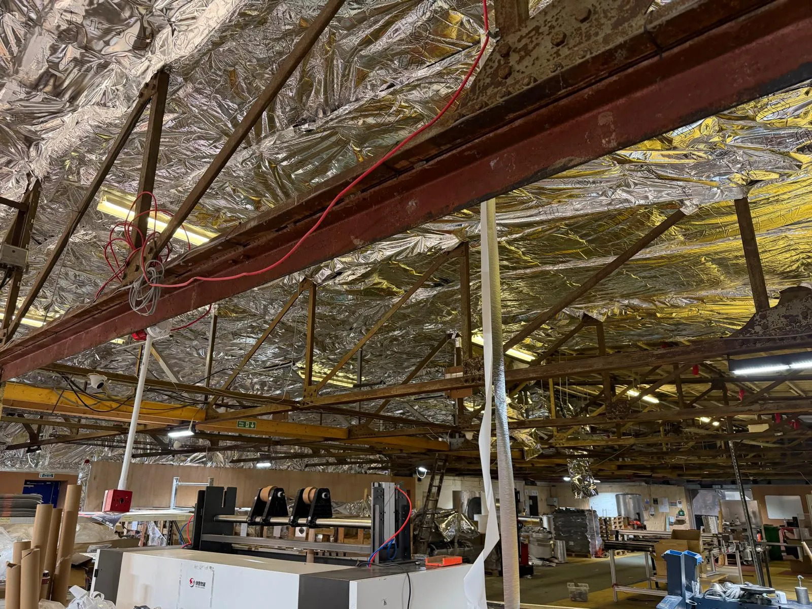 Internal thermal coating & insulation